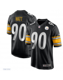 Men's Pittsburgh Steelers T.J. Watt Nike Black Game Jersey Men's Pittsburgh Steelers T.J. Watt Nike Black Game Jersey