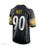 Men's Pittsburgh Steelers T.J. Watt Nike Black Game Jersey Men's Pittsburgh Steelers T.J. Watt Nike Black Game Jersey