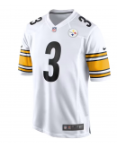 Men's Pittsburgh Steelers Russell Wilson Nike White White Game Jersey