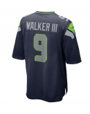 Men's Seattle Seahawks Kenneth Walker III Nike Navy Player Game Jersey
