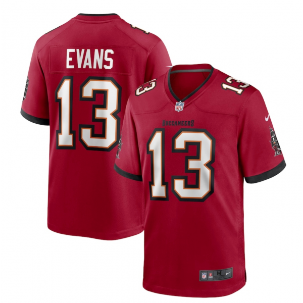 Men's Tampa Bay Buccaneers Mike Evans Nike Red Game Jersey Men's Tampa Bay Buccaneers Mike Evans Nike Red Game Jersey
