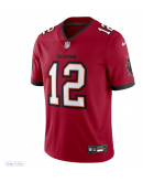 Men's Tampa Bay Buccaneers Tom Brady Nike Red Untouchable Limited Jersey