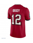 Men's Tampa Bay Buccaneers Tom Brady Nike Red Untouchable Limited Jersey