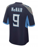 Men's Tennessee Titans Steve McNair Nike Navy Game Retired Player Jersey