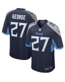 Men's Tennessee Titans Eddie George Nike Navy Game Retired Player Jersey