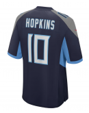 Men's Tennessee Titans DeAndre Hopkins Nike Navy Game Jersey