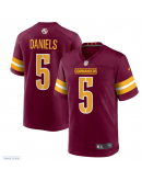 Men's Washington Commanders Jayden Daniels Nike Burgundy Player Game Jersey