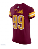 Men's Washington Commanders Chase Young Nike Burgundy Elite Jersey