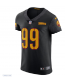 Men's Washington Commanders Chase Young Nike Black Alternate Elite Jersey