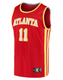 Youth Atlanta Hawks Trae Young Fanatics Red Fast Break Player Jersey - Icon Edition