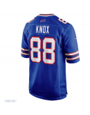 Men's Buffalo Bills Dawson Knox Nike Royal Game Jersey