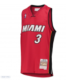 Youth Miami Heat Dwyane Wade Mitchell & Ness Red 2005/06 Hardwood Classics Swingman Jersey