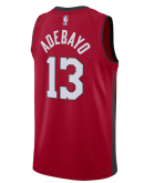 Unisex Miami Heat Bam Adebayo Nike Red 2024/25 Swingman Player Jersey - City Edition