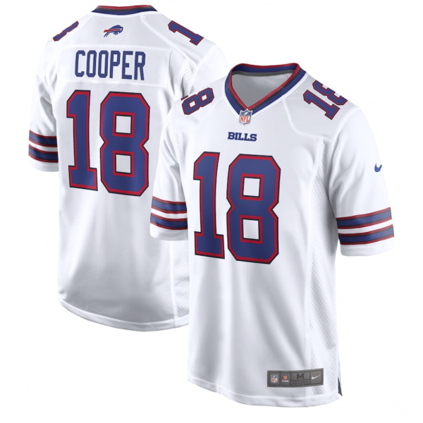 Men's Buffalo Bills Amari Cooper Nike White Game Jersey