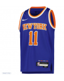 Youth New York Knicks Jalen Brunson Nike Blue Swingman Jersey - Icon Edition