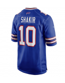 Men's Buffalo Bills Khalil Shakir Nike Royal Game Jersey