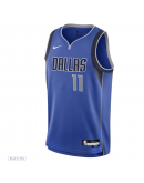 Unisex Dallas Mavericks Kyrie Irving Nike Blue Badge Swingman Replica Jersey - Icon Edition
