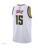 Unisex Denver Nuggets Nikola Jokic Nike White Swingman Jersey - Association Edition