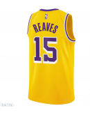 Youth Los Angeles Lakers Austin Reaves Nike Gold Swingman Jersey - Icon Edition
