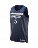 Unisex Minnesota Timberwolves Anthony Edwards Nike Navy Swingman Jersey - Icon Edition