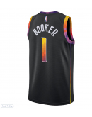 Youth Phoenix Suns Devin Booker Fanatics Black Fast Break Player Jersey - Statement Edition