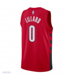 Unisex Portland Trail Blazers Damian Lillard Jordan Brand Red Swingman Jersey - Statement Edition