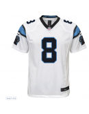 Youth Carolina Panthers Jaycee Horn Nike White Game Jersey