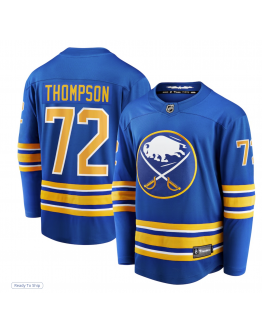 Men's Buffalo Sabres Tage Thompson Fanatics Royal Home Breakaway Player Jersey