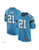Men's Carolina Panthers Jeremy Chinn Nike Blue Game Jersey Men's Carolina Panthers Jeremy Chinn Nike Blue Game Jersey