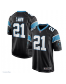 Men's Carolina Panthers Jeremy Chinn Nike Black Game Jersey Men's Carolina Panthers Jeremy Chinn Nike Black Game Jersey