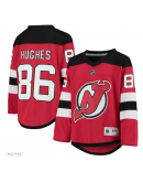 Youth New Jersey Devils Jack Hughes Red Home Player Replica Jersey