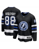 Men's Tampa Bay Lightning Andrei Vasilevskiy Fanatics Black Alternate Premier Breakaway Player Jersey