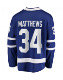 Men's Toronto Maple Leafs Auston Matthews Fanatics Blue Home Breakaway Jersey