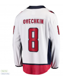 Men's Washington Capitals Alexander Ovechkin Fanatics Black Alternate 50th Anniversary Premier Breakaway Player Jersey