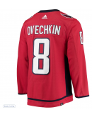Men's Washington Capitals Alexander Ovechkin adidas Red Home Primegreen Authentic Player Jersey