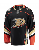 Men's Anaheim Ducks Trevor Zegras Fanatics Black Home Breakaway Player Jersey