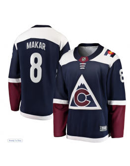 Men's Colorado Avalanche Cale Makar Fanatics Navy Alternate Premier Breakaway Player Jersey