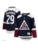 Youth Colorado Avalanche Nathan MacKinnon Navy Alternate Replica Player Jersey