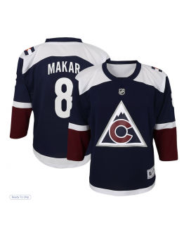 Youth Colorado Avalanche Cale Makar Navy Replica Player Jersey