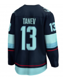 Men's Seattle Kraken Brandon Tanev Fanatics Navy Home Breakaway Player Jersey