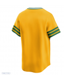 Men's Athletics Nike Gold Cooperstown Collection Limited Jersey
