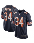 Men's Chicago Bears Walter Payton Nike Navy Game Retired Player Jersey