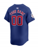 Men's Chicago Cubs Nike Royal Alternate Limited Custom Jersey