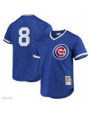 Men's Chicago Cubs Andre Dawson Mitchell & Ness Royal Cooperstown Collection Mesh Batting Practice Jersey