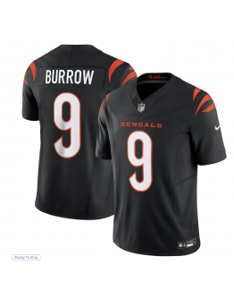 Men's Cincinnati Bengals Joe Burrow Nike Black Limited Jersey