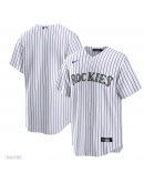 Men's Colorado Rockies Nike White Home Replica Team Jersey
