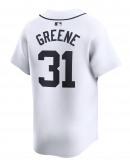 Men's Detroit Tigers Riley Greene Nike White Home Limited Player Jersey