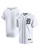 Men's Detroit Tigers Nike White Home Limited Jersey Men's Detroit Tigers Nike White Home Limited Jersey