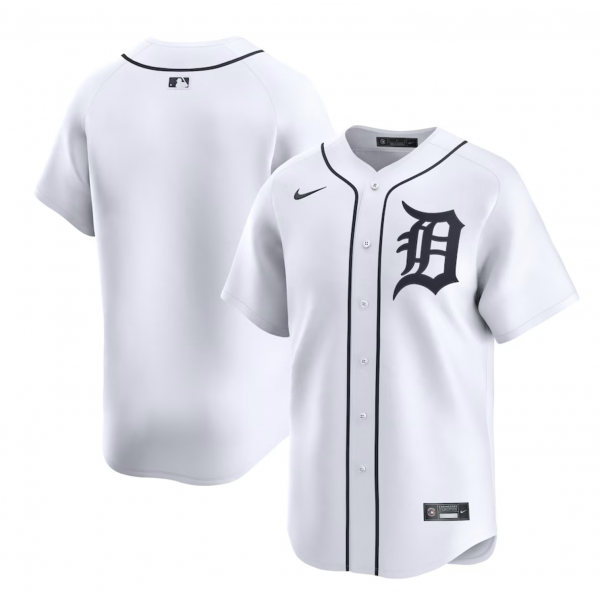 Youth Detroit Tigers Nike White Home Limited Jersey Youth Detroit Tigers Nike White Home Limited Jersey