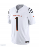 Men's Cincinnati Bengals Ja'Marr Chase Nike White Limited Jersey